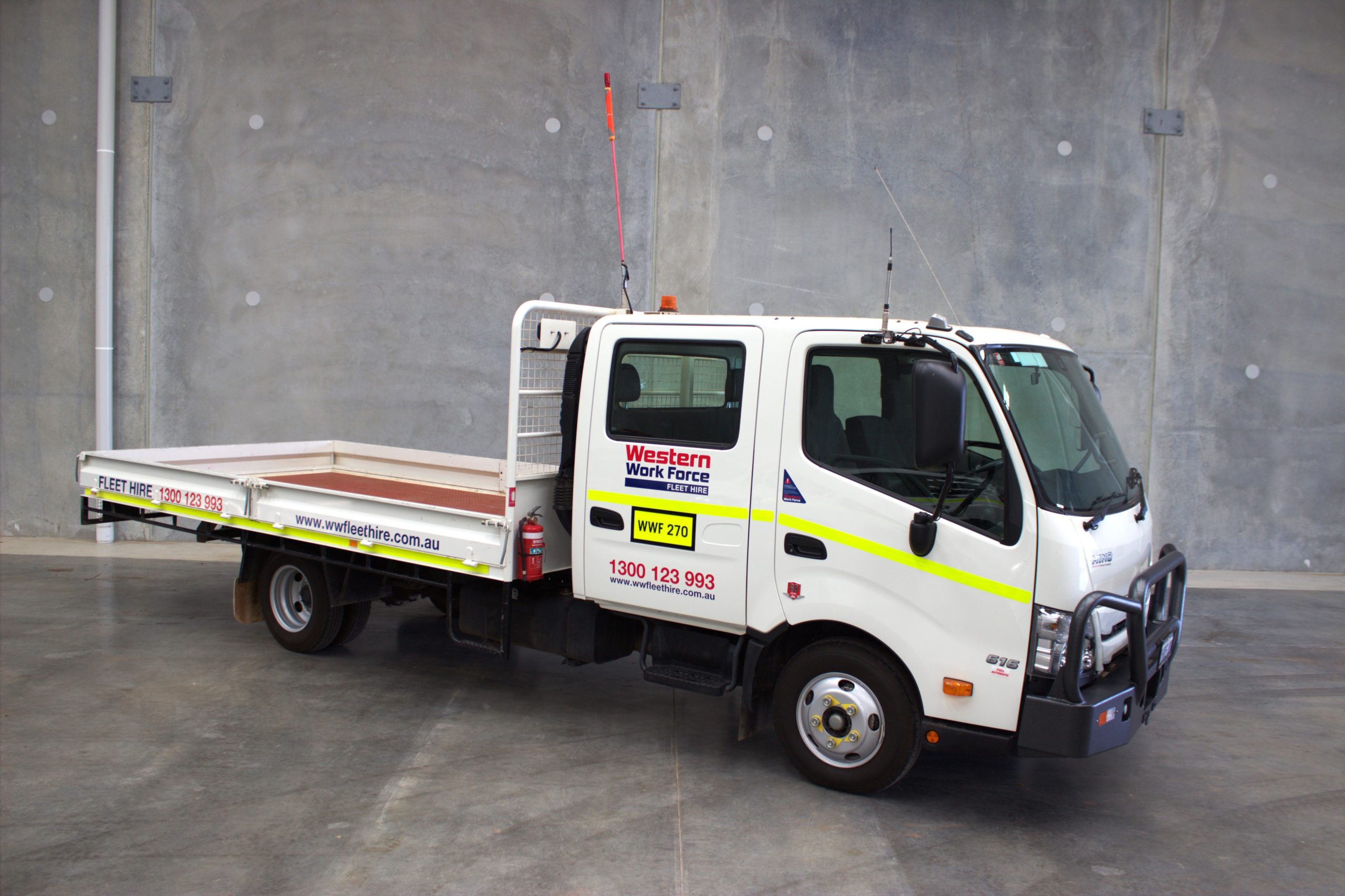 Hino Crew Cab Truck (3T) | wwfleethire.com.au